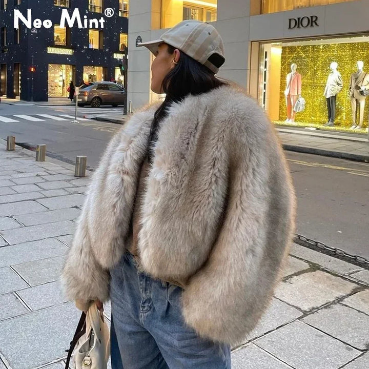 Tiffany Faux Fur Coat